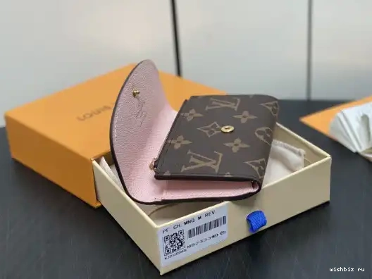 WIS Rosalie Louis Coin Purse-11*8*2.5CM Vuitton 0322